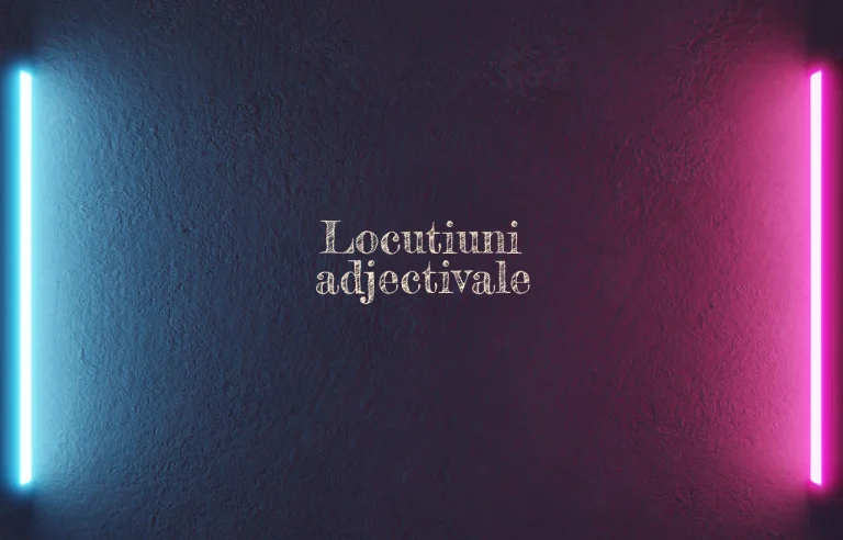 locutiuni adjectivale