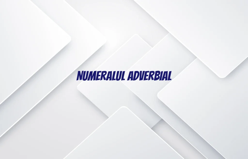 numeral adverbial