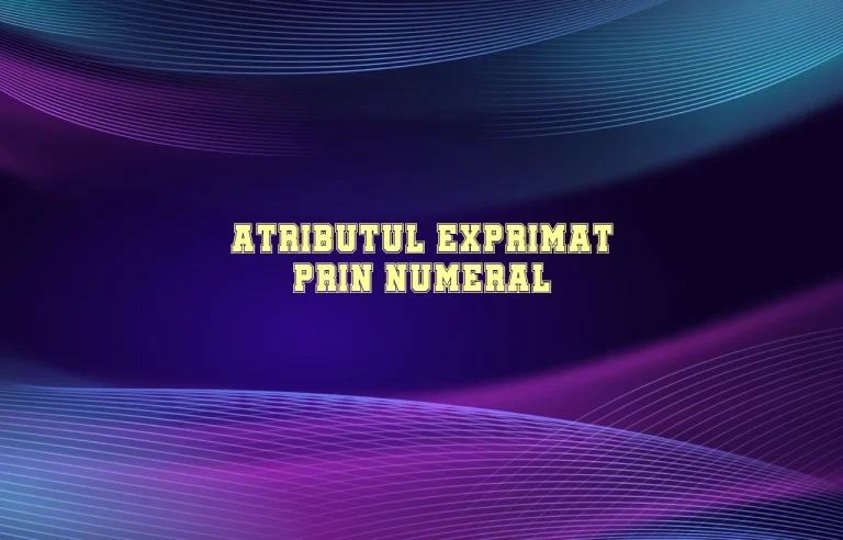 atribut numeral