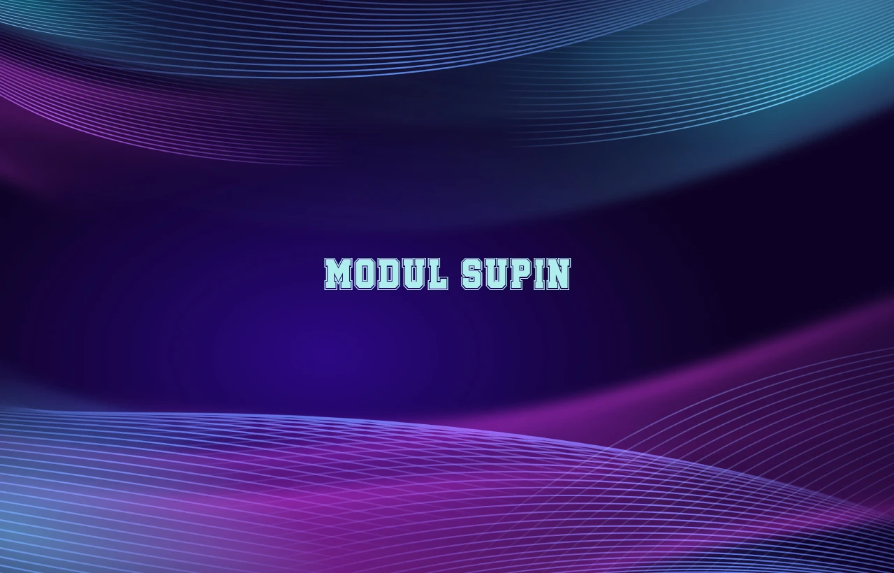 modul supin